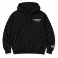 Afternoon Farmer Logo Hoodie in Black, full front