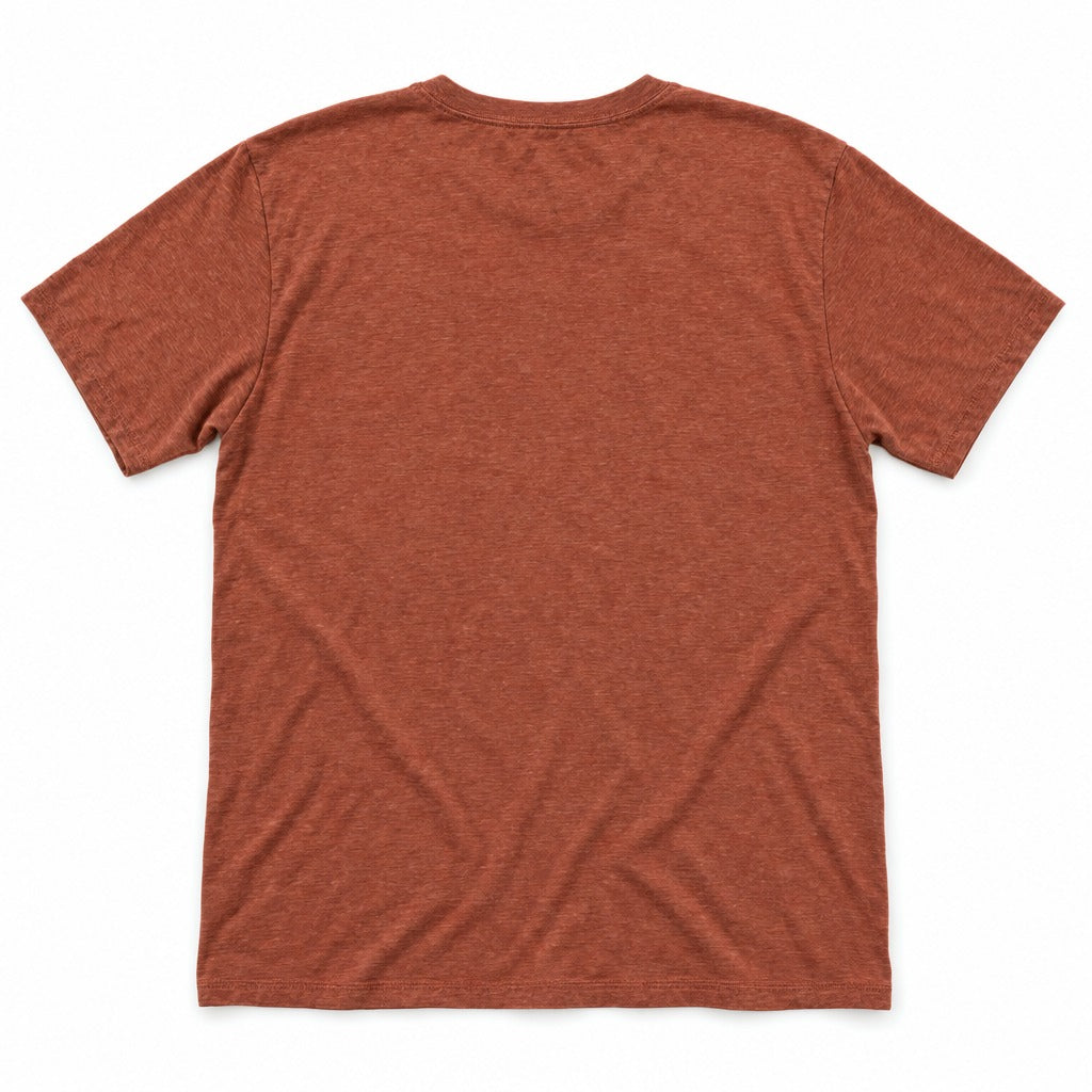 Dagnabbit Tee in Heather Clay, full back