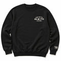 Spent My PTO on My PTO Crewneck in Black, full front